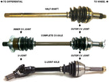 Axle and CV: Inspection